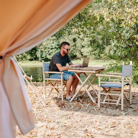 Tente de luxe Lodg'ing Nature Camp Dordogne *