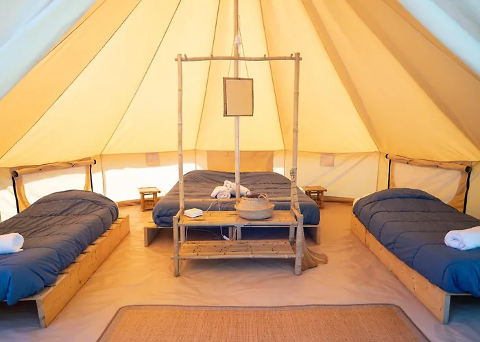 Lodg'ing Nature Camp Dordogne Luxusní stan