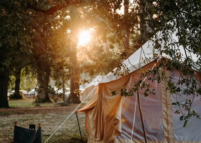 Lodg'ing Nature Camp Dordogne Luxusní stan Lacave (Lot)
