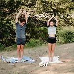 Lodg'ing Nature Camp Dordogne Lüks kamp alanı *