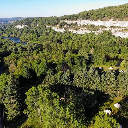 Luxury tent Lodg'ing Nature Camp Dordogne Lacave (Lot)